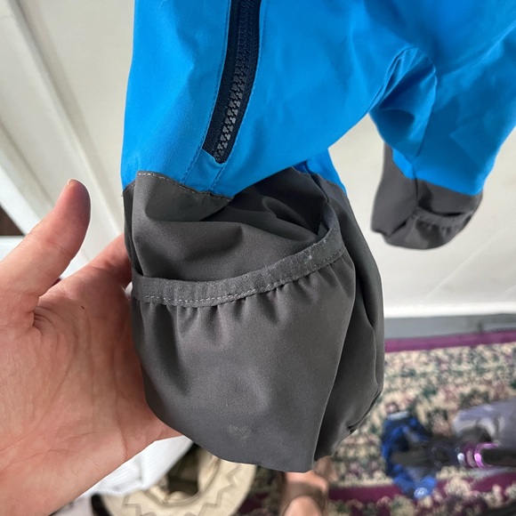 SOLD- Baby Rain Thermal Rain Suit - Blue - Picture 3 of 3